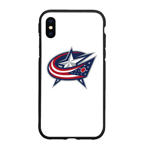 Чехол iPhone XS Max матовый Columbus blue jackets - Sergey Bobrovsky / 3D-Черный – фото 1