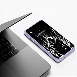 Чехол iPhone XS Max матовый Итадори в ярости - Магическая битва, цвет: 3D-светло-сиреневый — фото 2