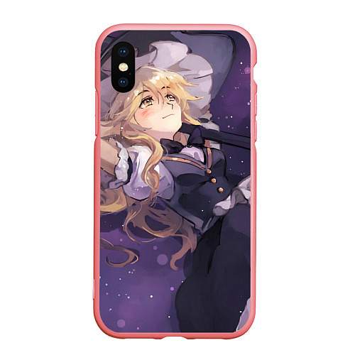 Чехол iPhone XS Max матовый Touhou Project Marisa Kirisame Star / 3D-Баблгам – фото 1