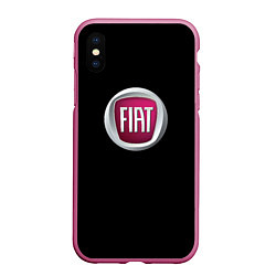 Чехол iPhone XS Max матовый Fiat sport pro