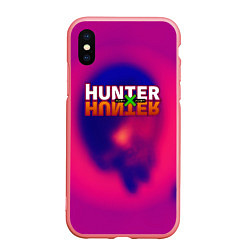 Чехол iPhone XS Max матовый Hunter х Hunter anime, цвет: 3D-баблгам