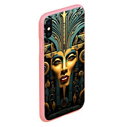 Чехол iPhone XS Max матовый Египетские фараоны, цвет: 3D-баблгам — фото 2