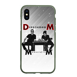 Чехол iPhone XS Max матовый Depeche Mode - Mememto Mori Dave and Martin