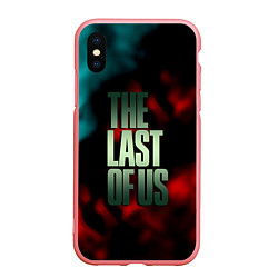 Чехол iPhone XS Max матовый The last of us fire, цвет: 3D-баблгам