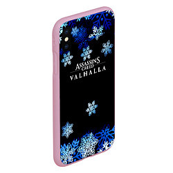 Чехол iPhone XS Max матовый Assasins creed winter is coming, цвет: 3D-розовый — фото 2