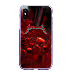 Чехол iPhone XS Max матовый Metallica alboom band