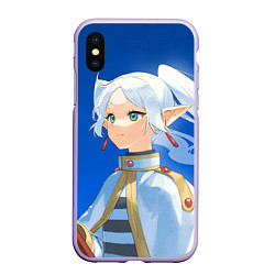 Чехол iPhone XS Max матовый Sousou no Frieren smile