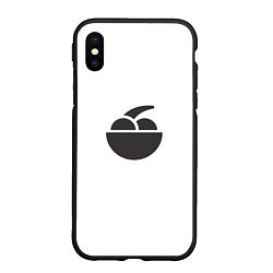 Чехол iPhone XS Max матовый Grand Theft Auto V ifruit, цвет: 3D-черный