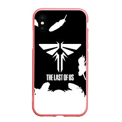 Чехол iPhone XS Max матовый The Last of Us цикады перо, цвет: 3D-баблгам