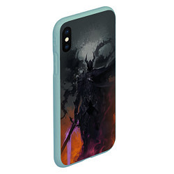 Чехол iPhone XS Max матовый Entity - Solo Leveling, цвет: 3D-мятный — фото 2