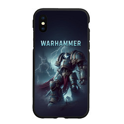 Чехол iPhone XS Max матовый Warhammer - game, цвет: 3D-черный