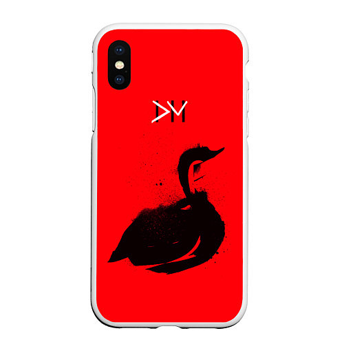 Чехол iPhone XS Max матовый Depeche Mode speak spell / 3D-Белый – фото 1