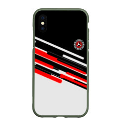 Чехол iPhone XS Max матовый Mercedes benz sport car