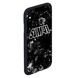 Чехол iPhone XS Max матовый Sum41 black ice, цвет: 3D-черный — фото 2