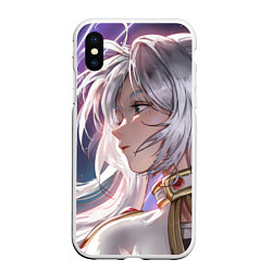 Чехол iPhone XS Max матовый Sousou no Frieren Фрирен beautiful, цвет: 3D-белый