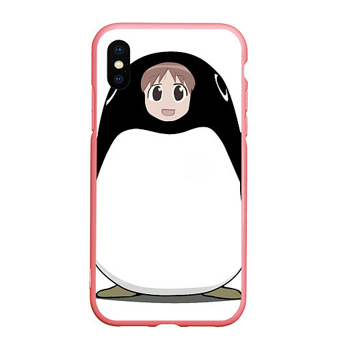 Чехол iPhone XS Max матовый Azumanga Daioh Тиё Михама / 3D-Баблгам – фото 1