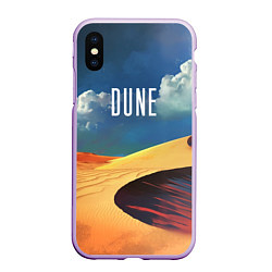 Чехол iPhone XS Max матовый Sands - Dune