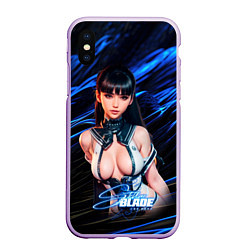 Чехол iPhone XS Max матовый Stellar Blade sexy Eve в открытом костюме