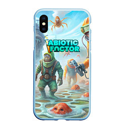 Чехол iPhone XS Max матовый Abiotic Factor монстры