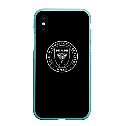 Чехол iPhone XS Max матовый Inter miami