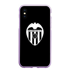 Чехол iPhone XS Max матовый Valencia club sport fc