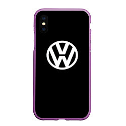 Чехол iPhone XS Max матовый Volkswagen sport avto