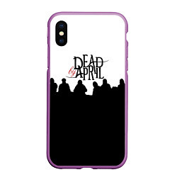 Чехол iPhone XS Max матовый Dead by april rock