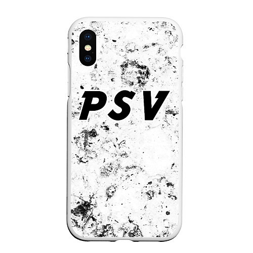 Чехол iPhone XS Max матовый PSV dirty ice / 3D-Белый – фото 1