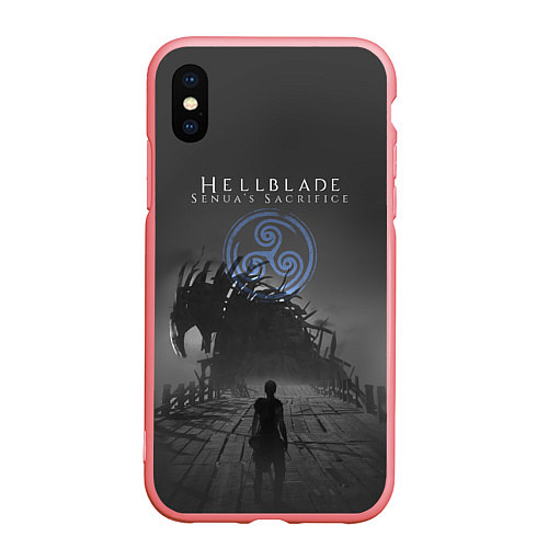 Чехол iPhone XS Max матовый Hellblade - Sign / 3D-Баблгам – фото 1