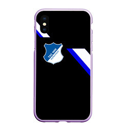 Чехол iPhone XS Max матовый Hoffenheim fc sport