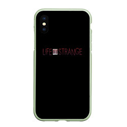 Чехол iPhone XS Max матовый Life is strange logo