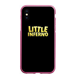 Чехол iPhone XS Max матовый Little Inferno roglike