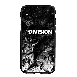 Чехол iPhone XS Max матовый The Division black graphite, цвет: 3D-черный