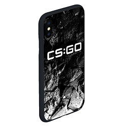 Чехол iPhone XS Max матовый Counter Strike black graphite, цвет: 3D-черный — фото 2