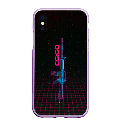 Чехол iPhone XS Max матовый M4a1-s опустошитель - CS:GO