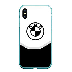 Чехол iPhone XS Max матовый BMW sport geometry