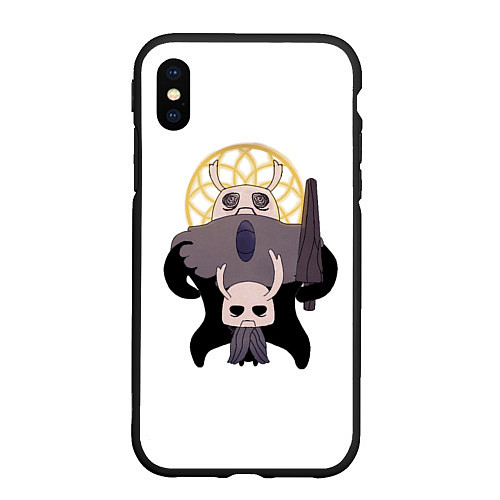 Чехол iPhone XS Max матовый Hollow Knight Могучий Зот / 3D-Черный – фото 1