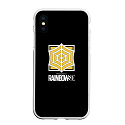 Чехол iPhone XS Max матовый Rainbow six company ubisoft