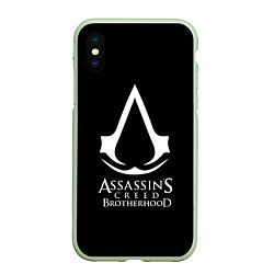 Чехол iPhone XS Max матовый Assassins Creed brotherhood