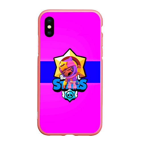 Чехол iPhone XS Max матовый Brawl stars sandy / 3D-Баблгам – фото 1