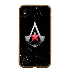 Чехол iPhone XS Max матовый Assassins creed russia