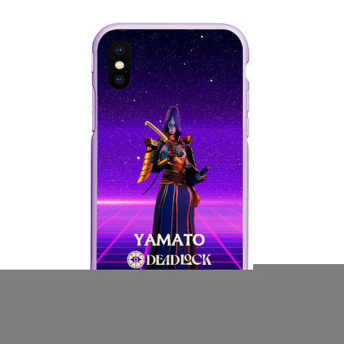 Чехол iPhone XS Max матовый Yamato Deadlock / 3D-Сиреневый – фото 1