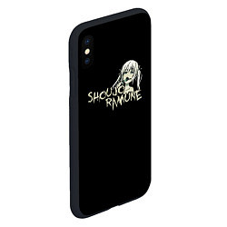 Чехол iPhone XS Max матовый Shoujo ramune: Komako, цвет: 3D-черный — фото 2