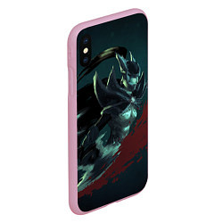 Чехол iPhone XS Max матовый Phantom Assassin, цвет: 3D-розовый — фото 2