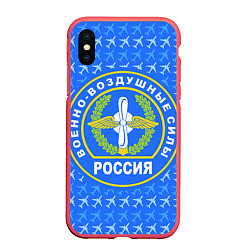 Чехол iPhone XS Max матовый ВВС России