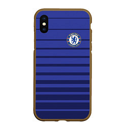 Чехол iPhone XS Max матовый Chelsea: Drogba