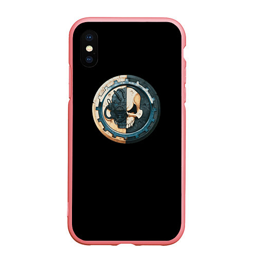 Чехол iPhone XS Max матовый Adeptus Mechanicus / 3D-Баблгам – фото 1