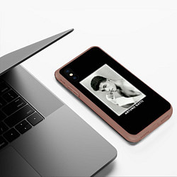 Чехол iPhone XS Max матовый Arturo Gatti: Photo, цвет: 3D-коричневый — фото 2
