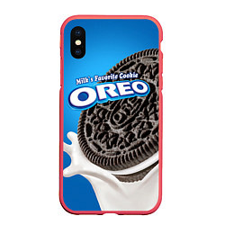 Чехол iPhone XS Max матовый Oreo