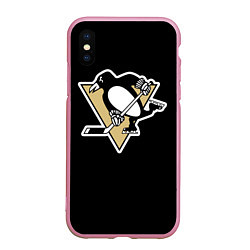 Чехол iPhone XS Max матовый Pittsburgh Penguins: Crosby
